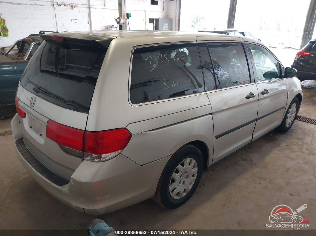 5FNRL38278B007319 2008 HONDA ODYSSEY photo no. 4