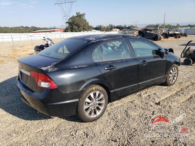 2HGFA15839H504001 2009 HONDA CIVIC photo no. 3
