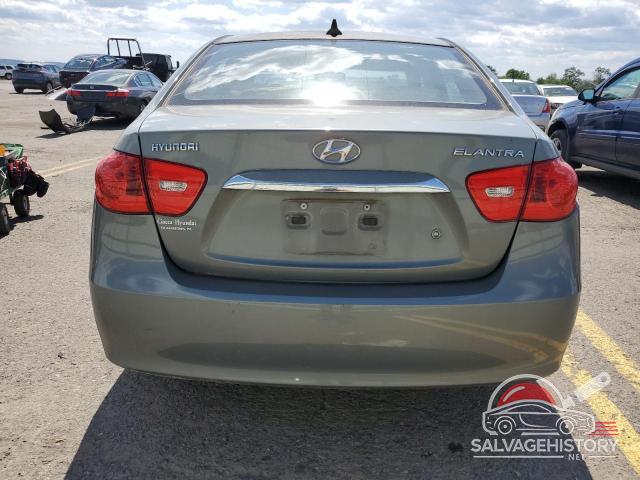 KMHDU4AD5AU042765 2010 HYUNDAI ELANTRA photo no. 6