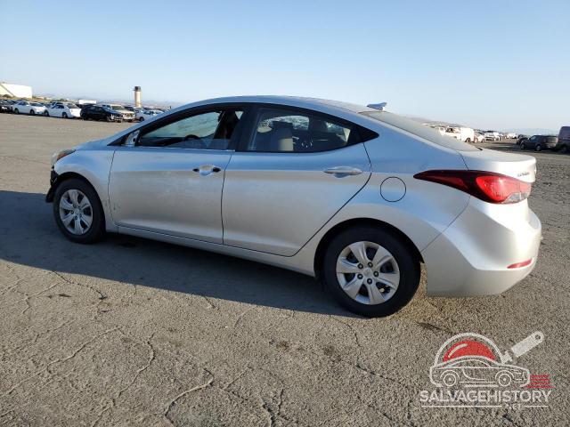 5NPDH4AE2GH730260 2016 HYUNDAI ELANTRA photo no. 2