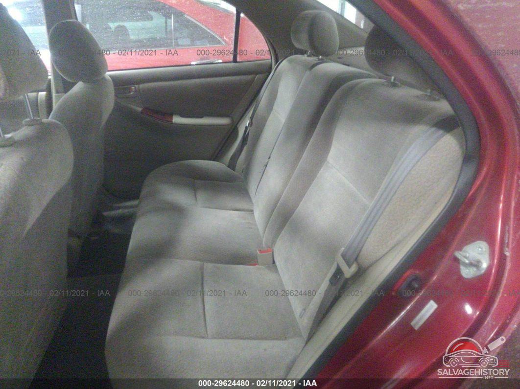 2T1BR32E23C093820 2003 TOYOTA COROLLA photo no. 8