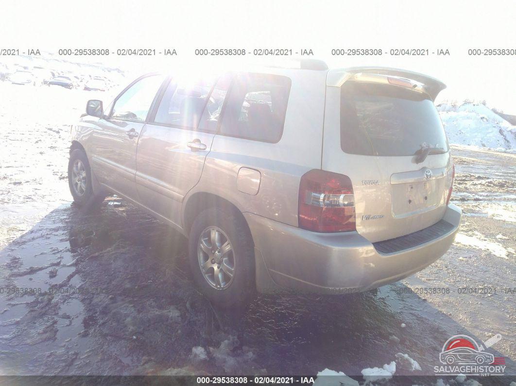 JTEEP21A940029227 2004 TOYOTA HIGHLANDER photo no. 3