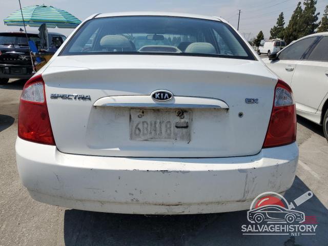 KNAFE122465272608 2006 KIA SPECTRA photo no. 6
