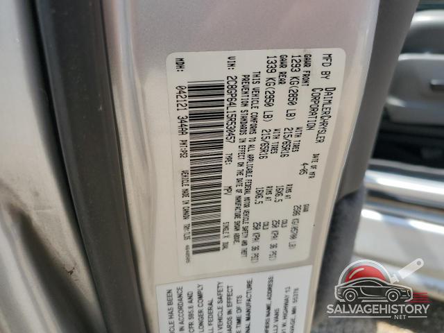2C8GP64L15R530457 2005 CHRYSLER MINIVAN photo no. 13