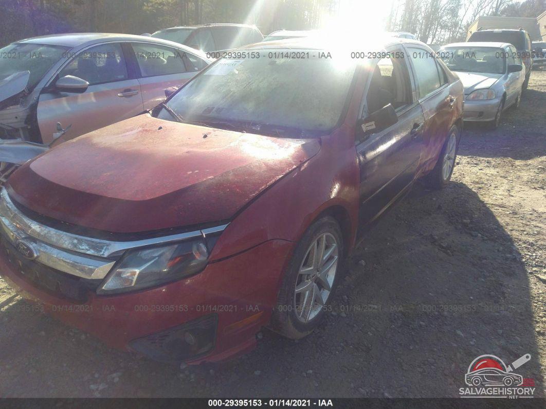 3FAHP0HA1AR258336 2010 FORD FUSION photo no. 2