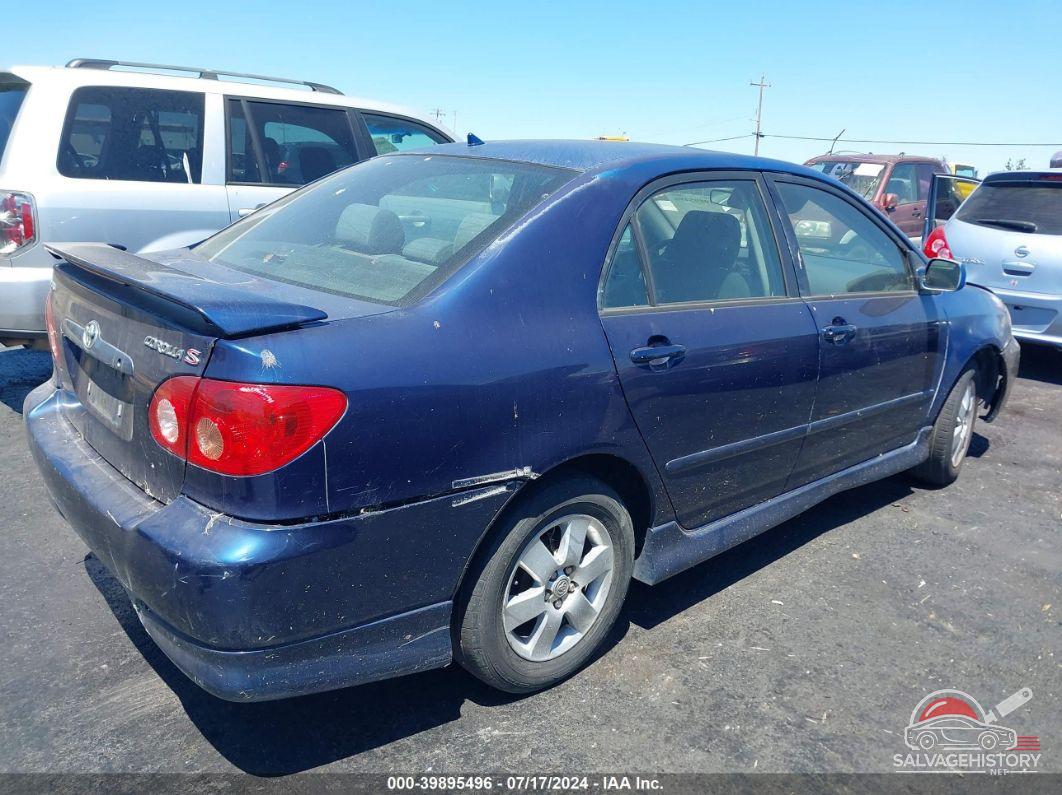 1NXBR32E75Z540000 2005 TOYOTA COROLLA photo no. 4