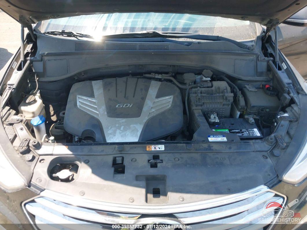 KM8SR4HF8DU003866 2013 HYUNDAI SANTA FE photo no. 10