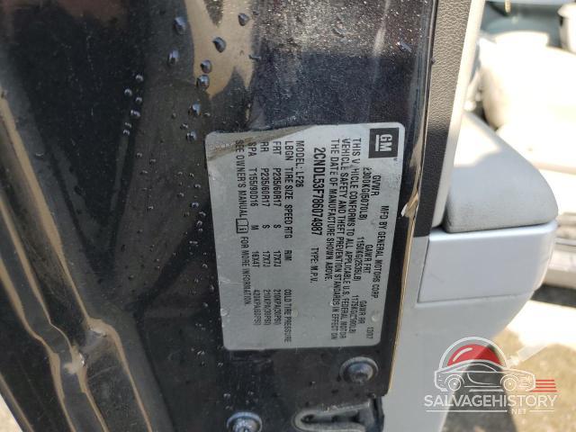 2CNDL53F786074987 2008 CHEVROLET EQUINOX photo no. 13