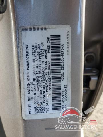 1NXBR32EX3Z118462 2003 TOYOTA COROLLA photo no. 12