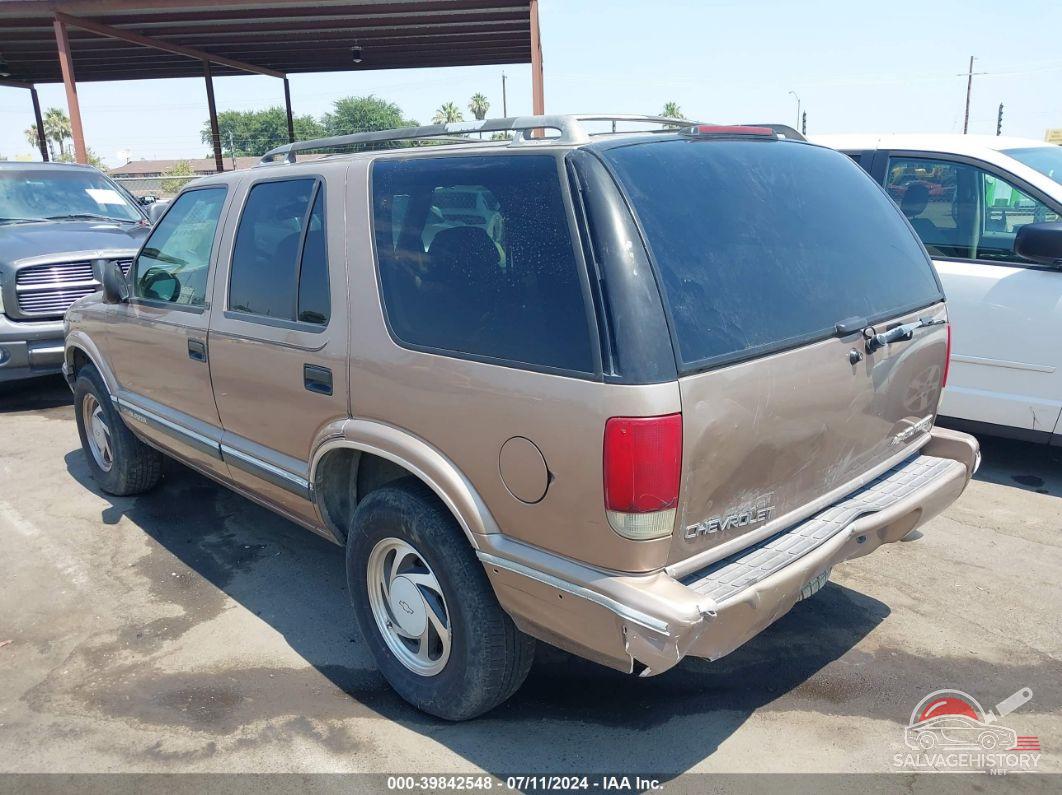 1GNDT13W9T2220977 1996 CHEVROLET BLAZER photo no. 3