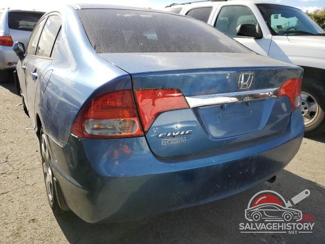 1HGFA16569L010500 2009 HONDA CIVIC photo no. 2