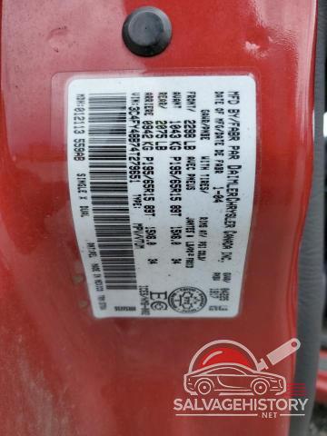 3C4FY48B74T279651 2004 CHRYSLER PT CRUISER photo no. 12