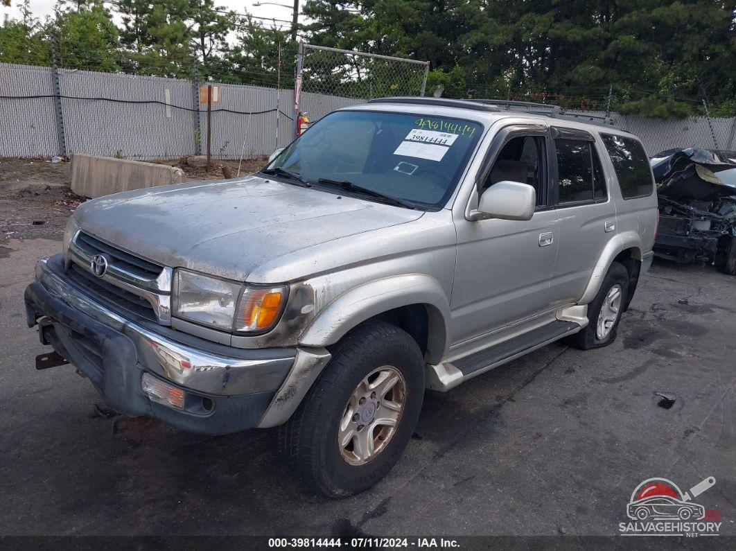 JT3HN86R820388871 2002 TOYOTA 4RUNNER photo no. 2