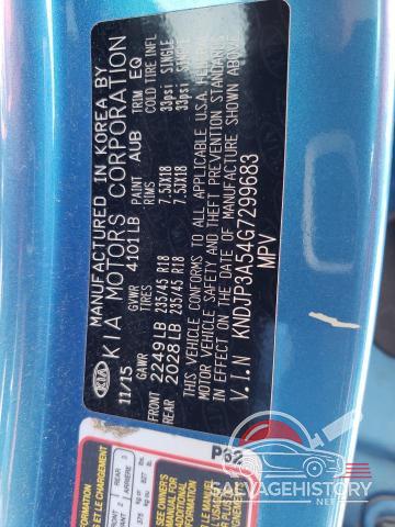 KNDJP3A54G7299683 2016 KIA SOUL photo no. 13