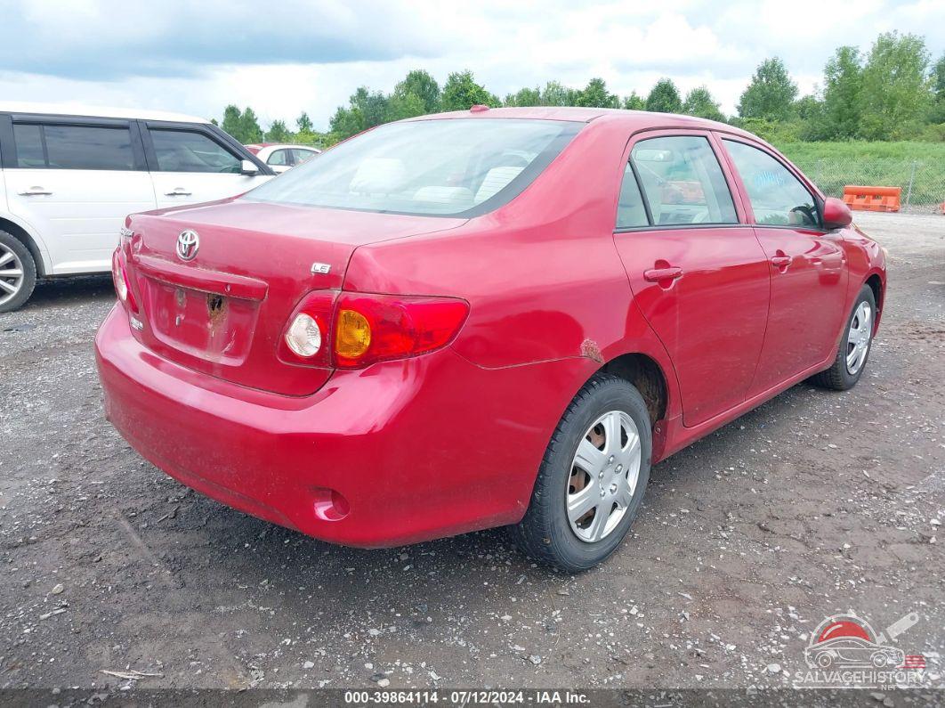 1NXBU40E69Z101769 2009 TOYOTA COROLLA photo no. 4