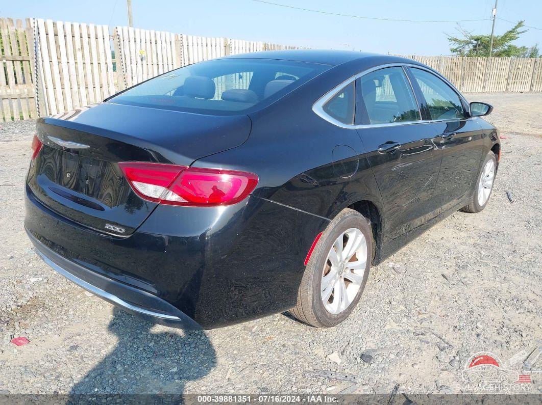 1C3CCCAB1FN568408 2015 CHRYSLER 200 photo no. 4
