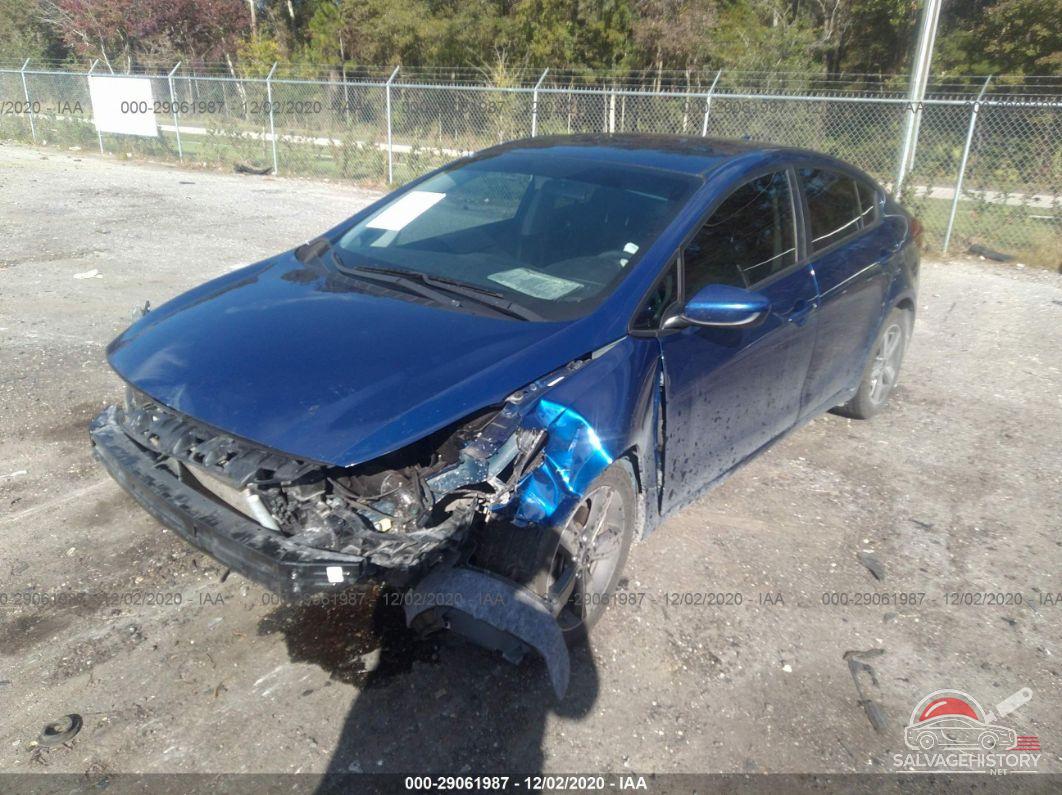 3KPFL4A70JE242963 2018 KIA FORTE photo no. 2
