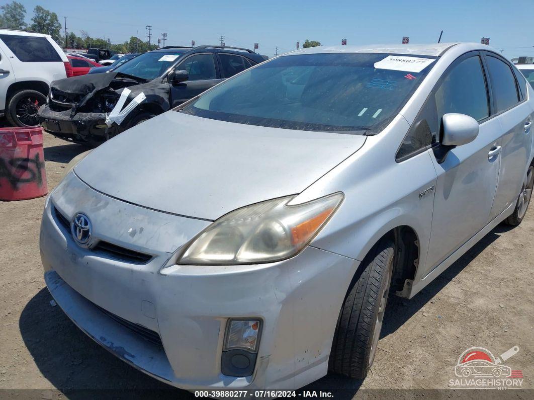 JTDKN3DUXA0052780 2010 TOYOTA PRIUS photo no. 6