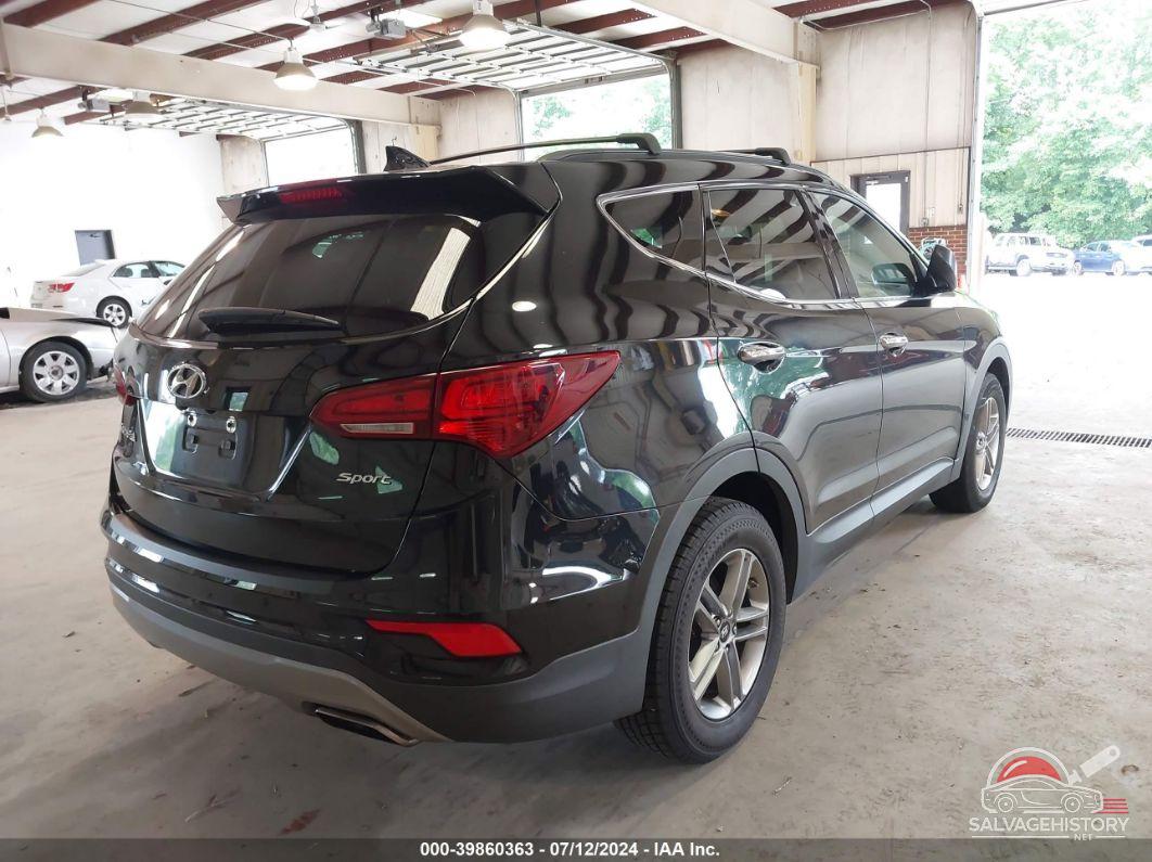 5NMZU3LB1HH011711 2017 HYUNDAI SANTA FE SPORT photo no. 4