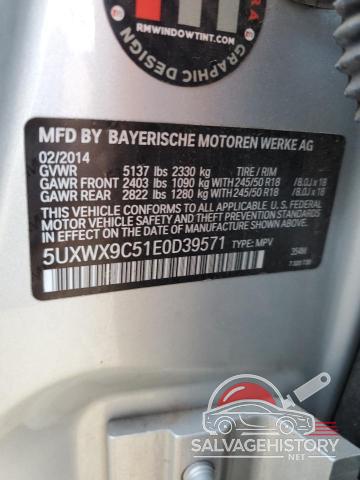 5UXWX9C51E0D39571 2014 BMW X3 photo no. 13