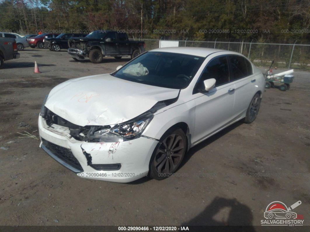 1HGCR2F57EA245561 2014 HONDA ACCORD SEDAN photo no. 2