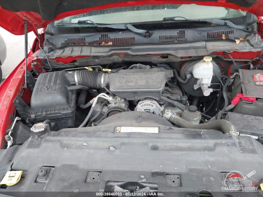 1D7RB1GP6AS122285 2010 DODGE RAM 1500 photo no. 10