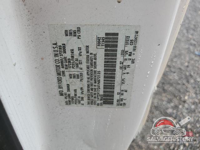 1FTZF17241NB72135 2001 FORD All Models photo no. 12
