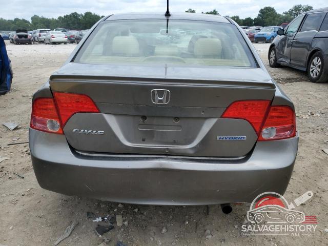 JHMFA362X7S010453 2007 HONDA CIVIC photo no. 6