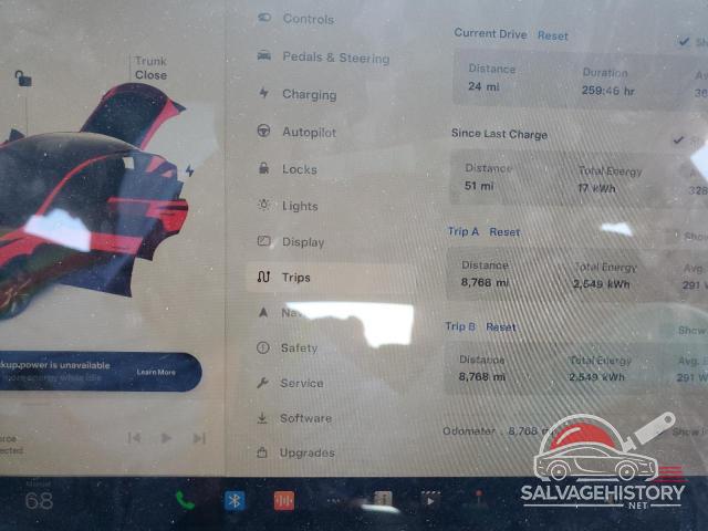 7SAYGDEE4PF966912 2023 TESLA MODEL Y photo no. 9