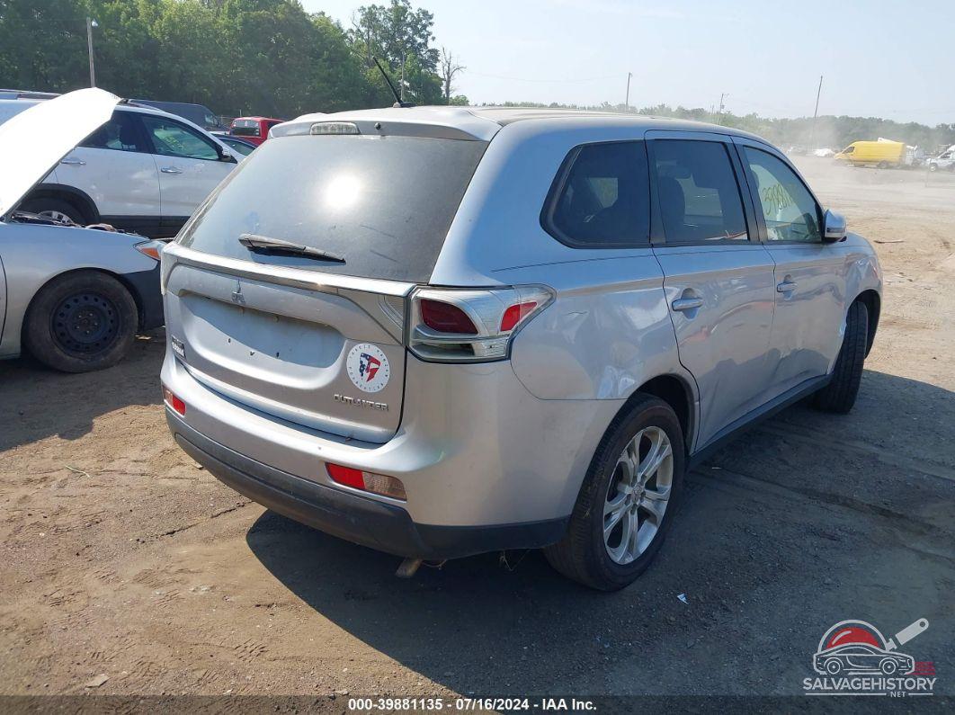 JA4AD3A36EZ012735 2014 MITSUBISHI OUTLANDER photo no. 4