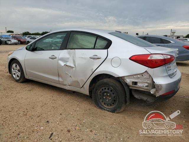 KNAFK4A69E5077584 2014 KIA FORTE photo no. 2