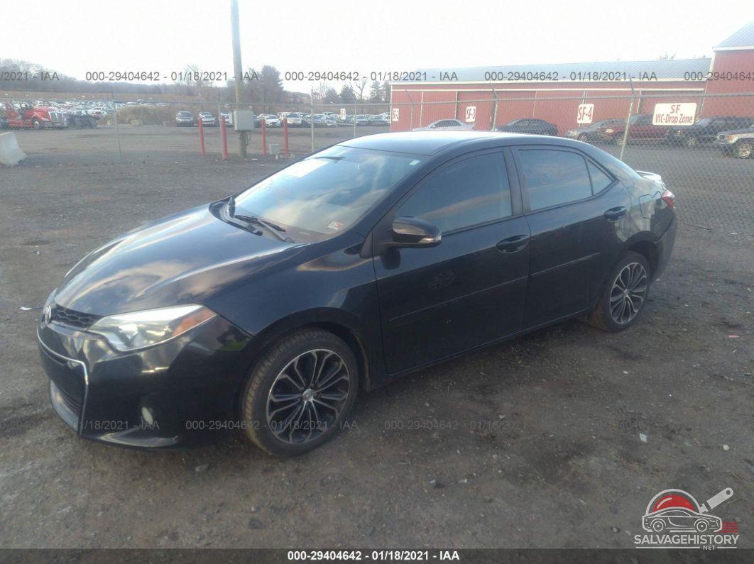 2T1BURHE0EC163388 2014 TOYOTA COROLLA photo no. 2