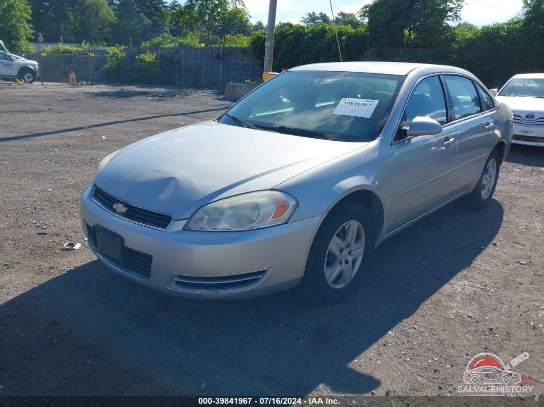 2G1WB55K879304875 2007 CHEVROLET IMPALA photo no. 2