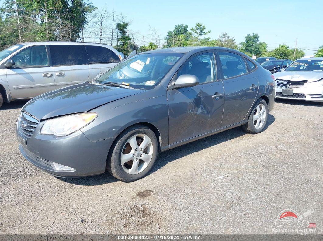 KMHDU46D78U432480 2008 HYUNDAI ELANTRA photo no. 2