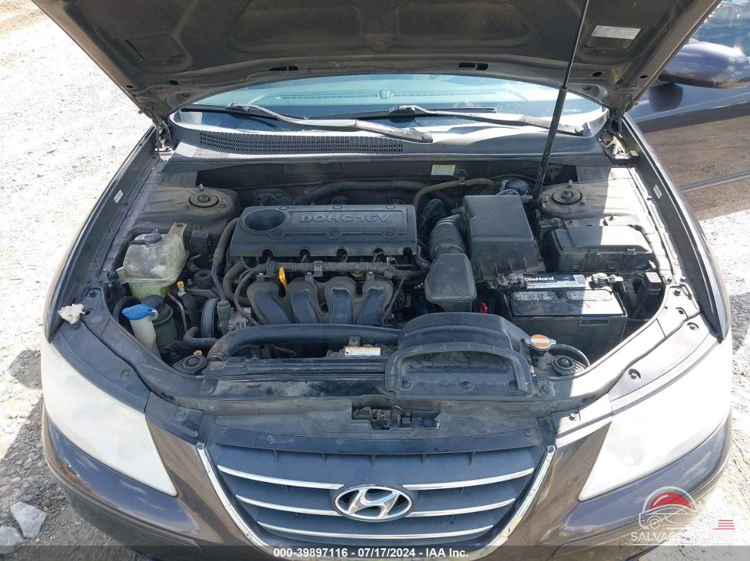 5NPET46C19H438516 2009 HYUNDAI SONATA photo no. 10