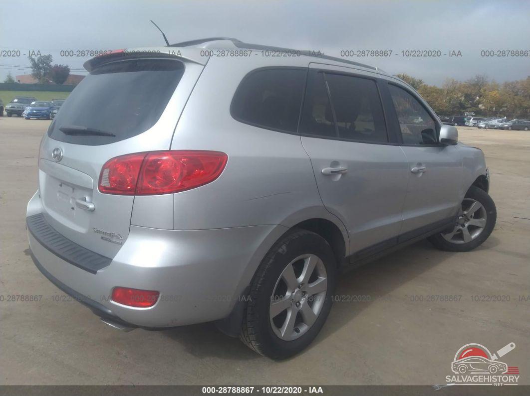 5NMSH73E88H198467 2008 HYUNDAI SANTA FE photo no. 4