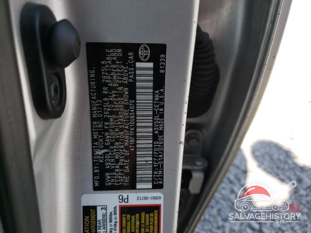 4T1BF1FK1DU654070 2013 TOYOTA CAMRY photo no. 12
