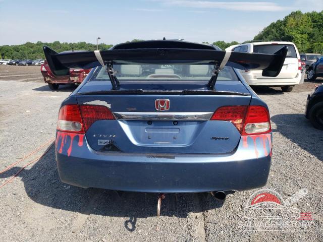 2HGFA165X9H366123 2009 HONDA CIVIC photo no. 6