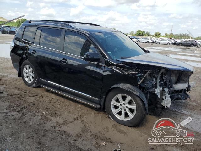 5TDZK3EHXDS136799 2013 TOYOTA HIGHLANDER photo no. 4