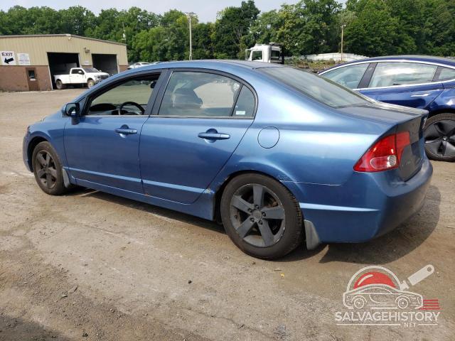 1HGFA16886L066377 2006 HONDA CIVIC photo no. 2