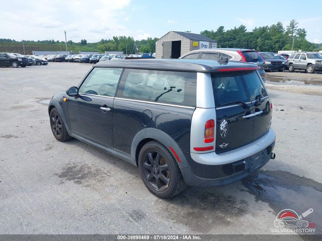 WMWML33509TP98073 2009 MINI COOPER CLUBMAN photo no. 3