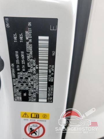 JTJYARBZ1K2135976 2019 LEXUS NX photo no. 12