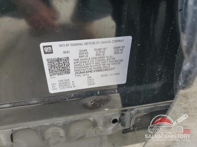2GNAXHEV5M6160107 2021 CHEVROLET EQUINOX photo no. 13