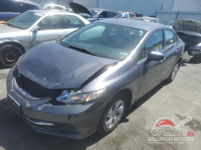 19XFB2F53EE203689 2014 HONDA CIVIC photo no. 19