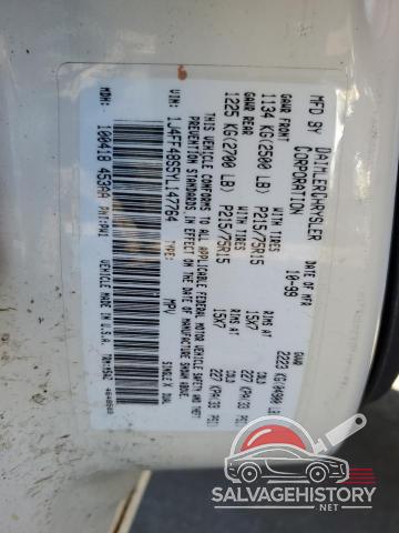 1J4FF48S5YL147764 2000 JEEP GRAND CHER photo no. 13