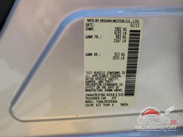 1N4AZ0CP3DC404150 2013 NISSAN LEAF photo no. 12