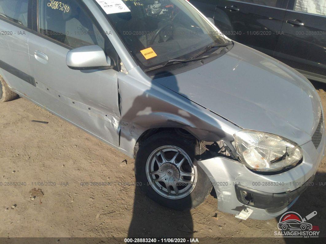 KNADE123186389401 2008 KIA RIO photo no. 6