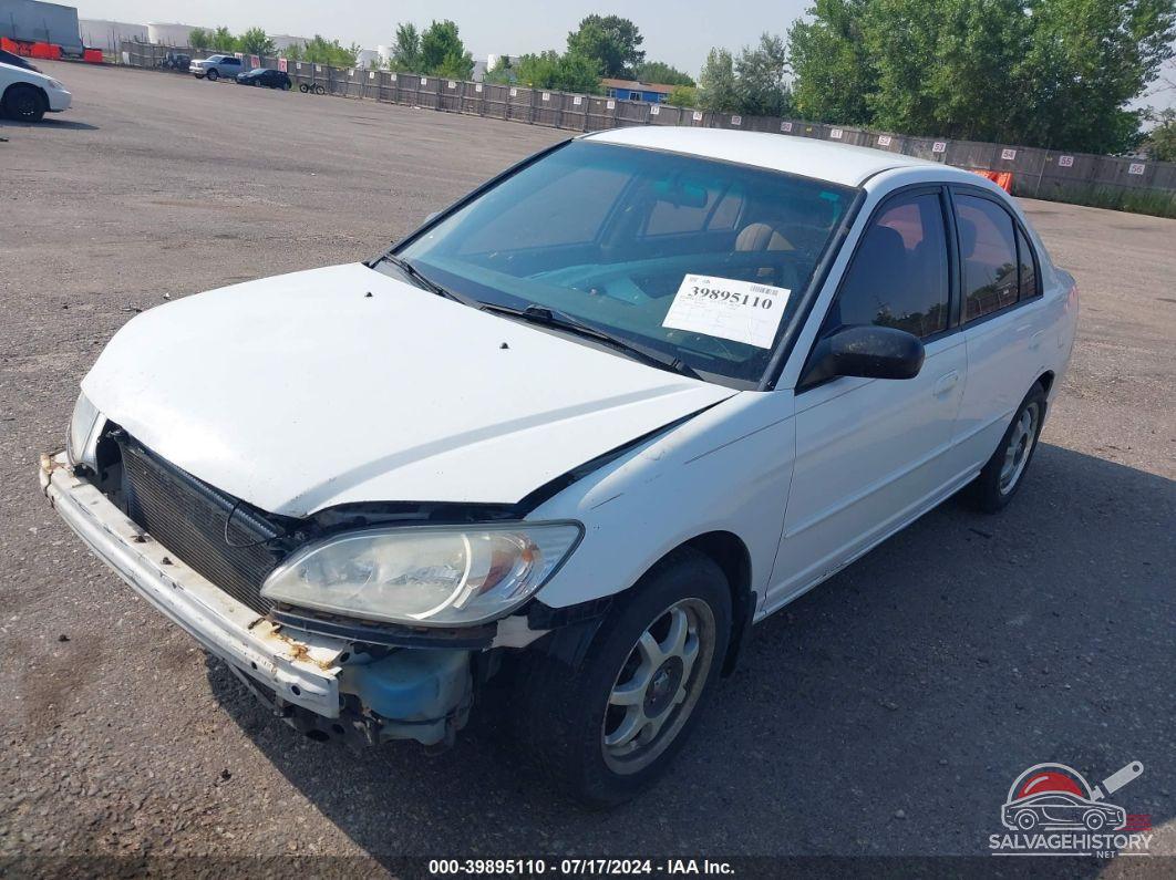 2HGES16684H622334 2004 HONDA CIVIC photo no. 2