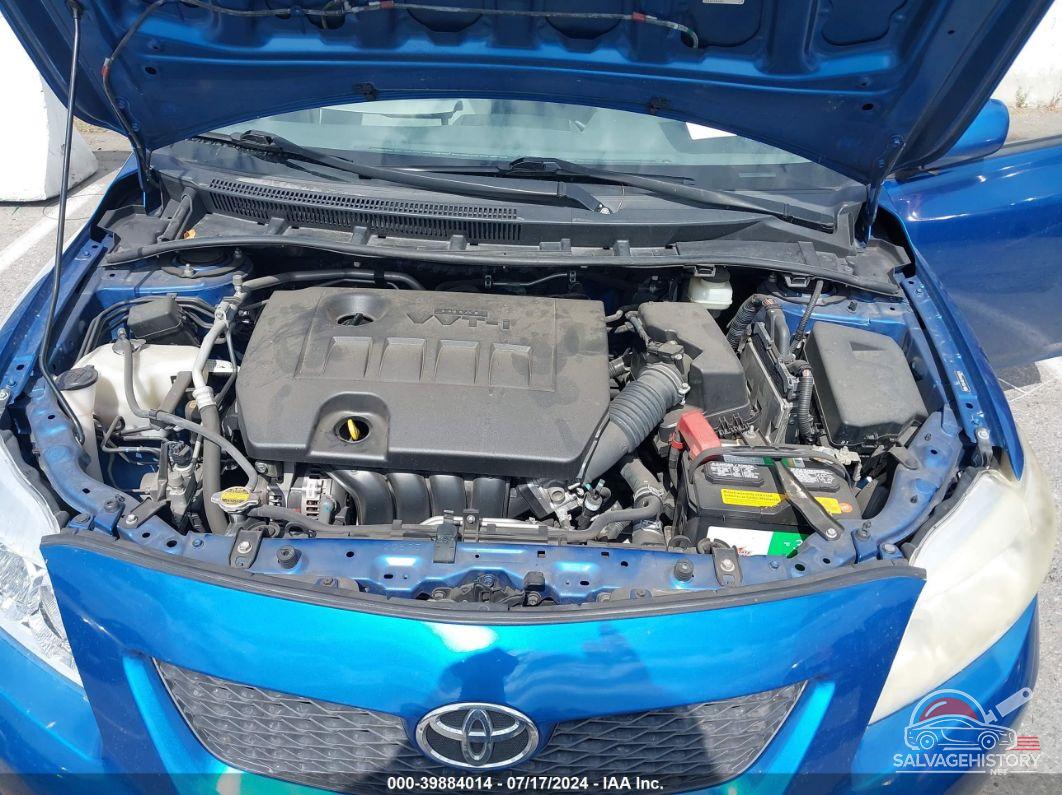 JTDBL40EX99044616 2009 TOYOTA COROLLA photo no. 10