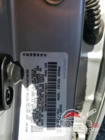 1NXBR32E98Z979204 2008 TOYOTA COROLLA photo no. 12